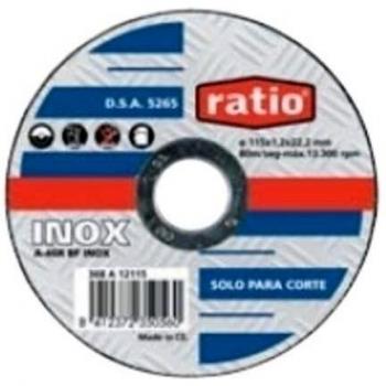 Disco Abrasivo 178x1.6mm Inoxidable Ratio