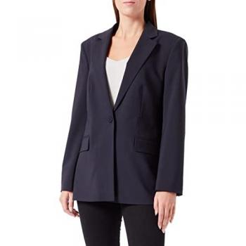 HUGO Damen Stretch-Gewebe Blazer Atana dunkelblau 44