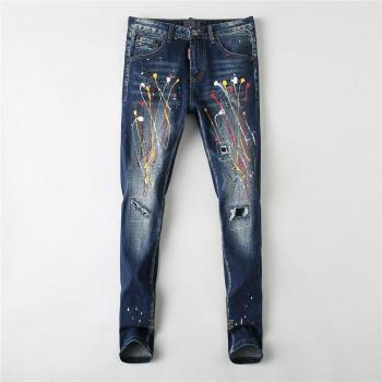 Hernieuwde Ripped Jeans voor Mannen