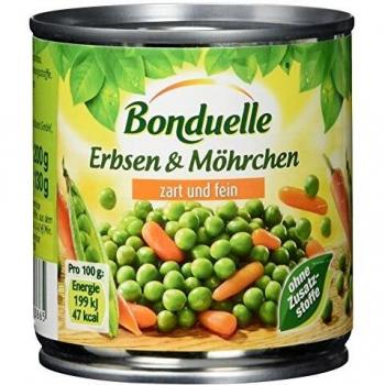 Bonduelle Erbsen und Karotten, 12er Pack (12 x 200 g)