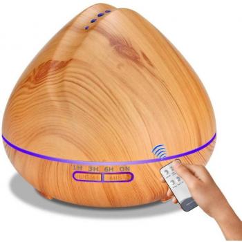 Elektrischer Aromatherapie Diffusor mit Fernbedienung und LED-Farben