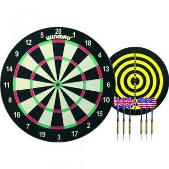 WINMAU Family Dart Game with 2 sets Brass Darts