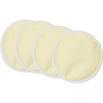 Mumsbest Öko‑Bambus Stillpads (4 Stück) – Wiederverwendbar & Konturiert, Für Frauen