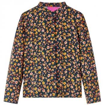Camicia Bambina Blu Marino 128