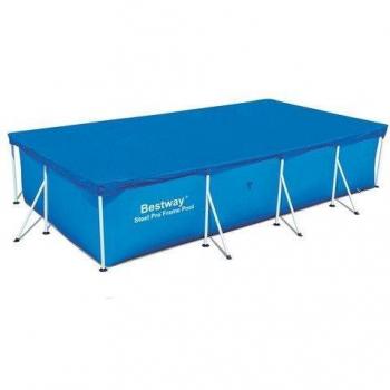 Cobertor De Invierno Para Piscina Rectangular Steel Pro Bestway 400 X 211 Cm