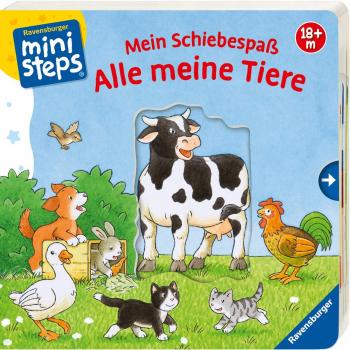 RAVENSBURGER 31755 ministeps Mein Schiebespaß: Alle meine Tiere
