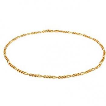 Goldfarbenes ELLI Premium Figaro‑Choker (40 cm)