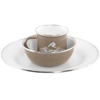 Robens Tongass Set de Platos Esmaltados