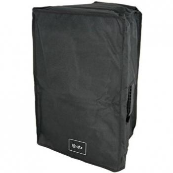 QTX QR12 & QX12 PA Speaker Protective Slip Cover Bag Water Resistant Black