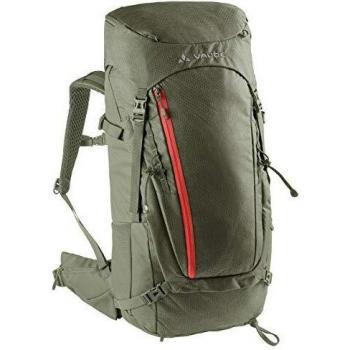 Vaude Damen Asymmetric Rucksack 40–49 l – 38+8 (Cedar Holz) – Größe 14419
