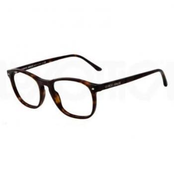 Giorgio Armani AR7003 5026 Rectangular Framed Eyeglasses in Dark Havana