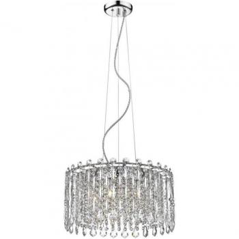 Impex Alita Soffitto Cromato 5Luci