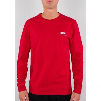 Camicia Longsleeve Alpha XL Rosso Bianco