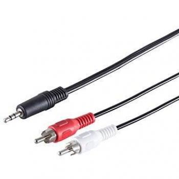 15 m Audio-Kabel 3,5mm Klinke zu Chinch