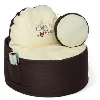 Puff GO GIFT Beige Bronce Oxford 120 x 90 x 90 cm