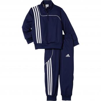 Adidas, Tuta Bambino Sereno 11, Blu (New Navy/White)