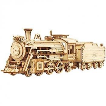 Prime Steam Express 3D Wooden Puzzle Model Kit