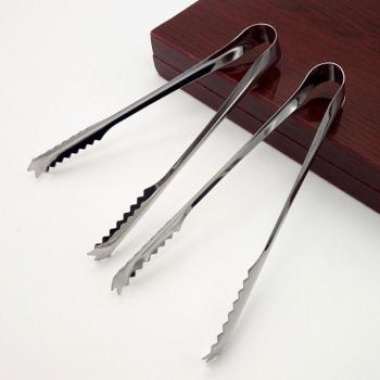 Küchenclip aus Edelstahl – Grillzange für Salate