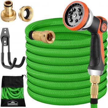 Gardebruk Garden Hose with Wall Mount Bracket 7.5m