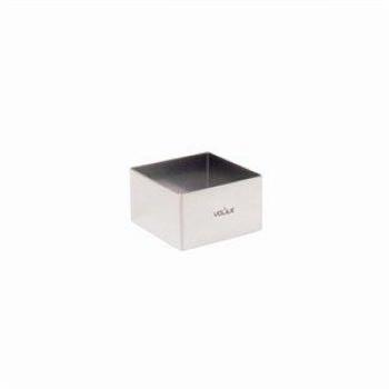 Schimmel‑Bakerware Mousse-Ringe (4 × 6 × 6 cm) – Vogue Edelstahl-Cutter