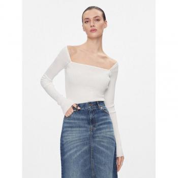 Slim Fit Bluse Tolone in Weiß von MAX&Co