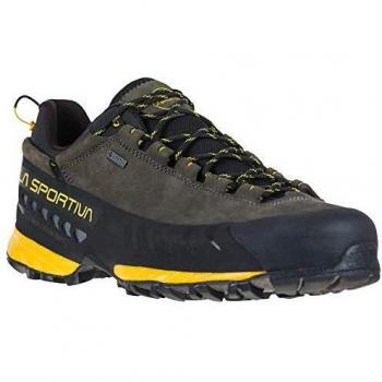 Chaussures de trail running La Sportiva Tx5 Low Gore-Tex pour hommes, couleur Carbon/Yellow, taille 46 EU