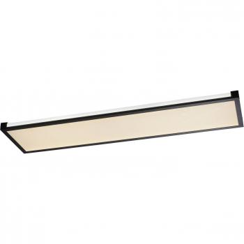 LED Deckenpanel Mario in Schwarz 2x17W 1150lm