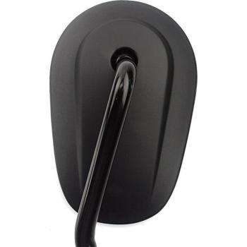 Espejos laterales retrovisores Cromo/Negro para Harley Touring XL 883 Sportster Dyna Bobber