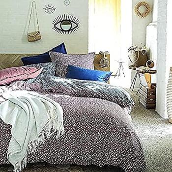 Essix Housse de couette Clin D'Il bleu nuit 240x220 cm en coton