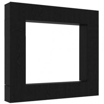 Regale TV Set in Quercia Oscura – 8 Pezzi, 100x30x30 cm
