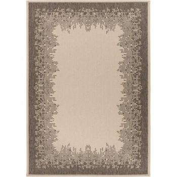 Splash Matta 120/170 cm Flatvävd Creme/Braun