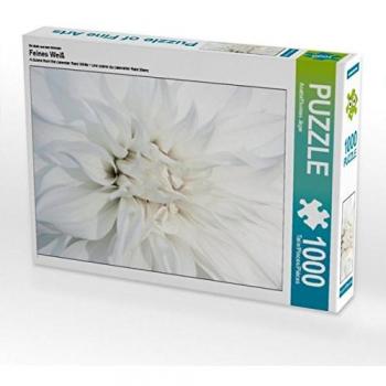 CALVENDO Puzzle Feines Weiß 1000 Teile Puzzle