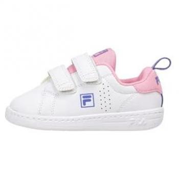 Fila Crosscourt 2 NT Sneakers mit Klettverschluss Weiß-Wildrose