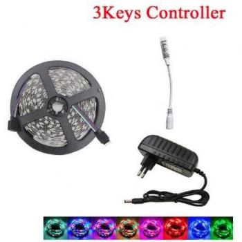 Ruban lumineux LED SMD 2835 5M RGB avec contrôleur WIFI