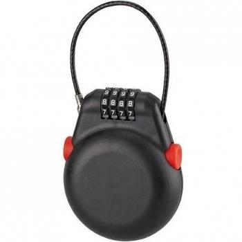 Lucchetto Antifurto THIRARD 3 mm Acciaio – 1 m di Cavo e Combina a 4 Cifre
