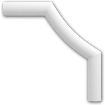 White Corner Element by Profhome Decor
