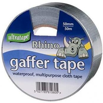 0MM X 50M Silver Cloth Tape
