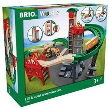 BRIO World Lift & Load Warehouse Set