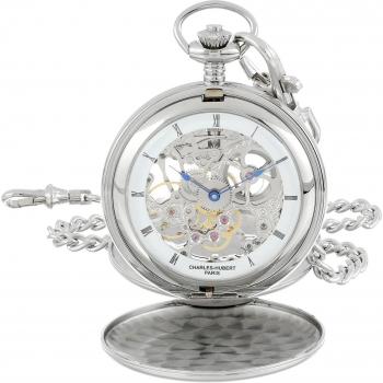 Montre de Bureau Charles Hubert Squelette 3780‑W