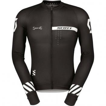 Funktions-Jersey RC Pro Herren M, langärmt mit Rückentaschen, schwarz