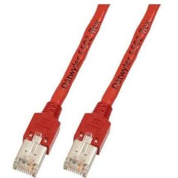 RJ45 Patchkabel Cat.5e S/UTP PVC Dätwyler 5502 TM11 rot 1,5m Hersteller: EFB Elektronik (K8703.1,5)