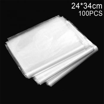 100 Pcs Clear Shrink Film for Packaging