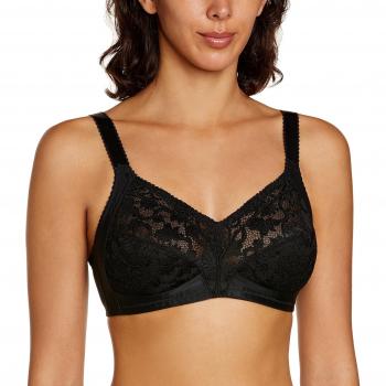 Sujetador Triumph Delicate Doreen sin Aros, Color Negro, Talla 105B para Mujer