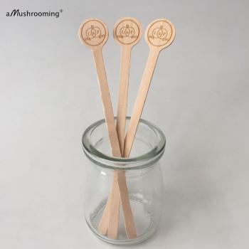 Paquete de Palillos de Círculo con Diseño Nupcial 120 unidades