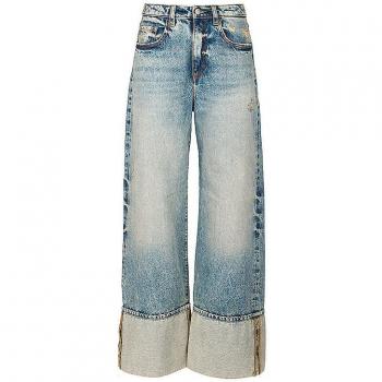 Icon Denim „Kiki“ – Flared Fit Jeans, blau, Größe 25