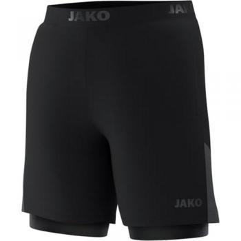 JAKO Herren 2-in-1 Laufshorts Power