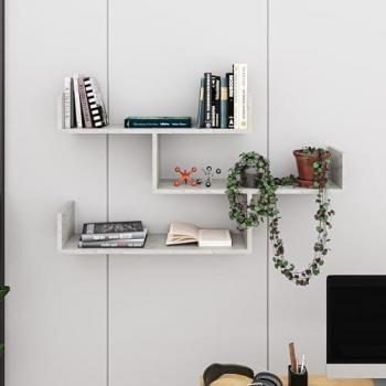 Decortie Modernes Büchersystem Tibet – 119 × 22 × 66,5 cm