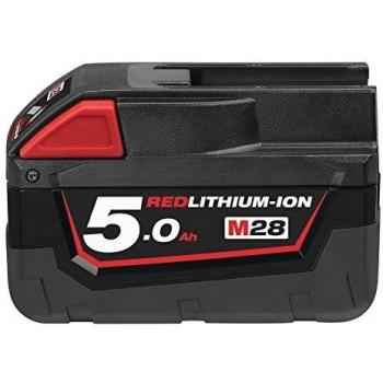 Milwaukee M28B5 28V Rechargeable Lithium-Ion Battery, 5.0Ah