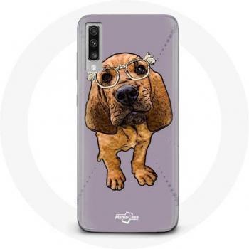 Coque Samsung Galaxy A50 Beagle Animé Course de Chiens