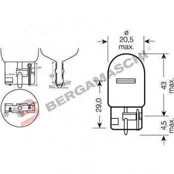 General Electric W21W 12V 21W Glühlampe